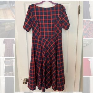 Lady leisure plaid dress